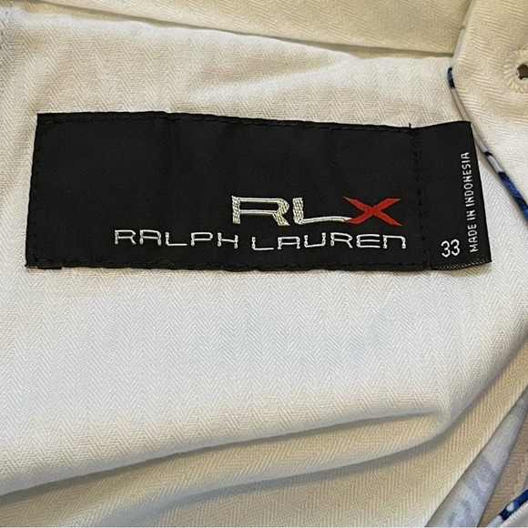 RLX Mens Golf 4 Way Stretch Aquatic Print Shorts Size 33 NWT - Picture 7 of 13